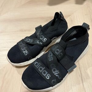 adidas Brown and Black Casual Shoe Interior Tag